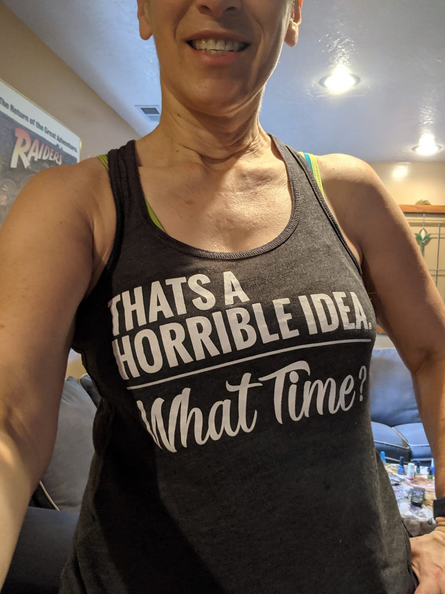 Women's Tank: "Horrible Idea"
