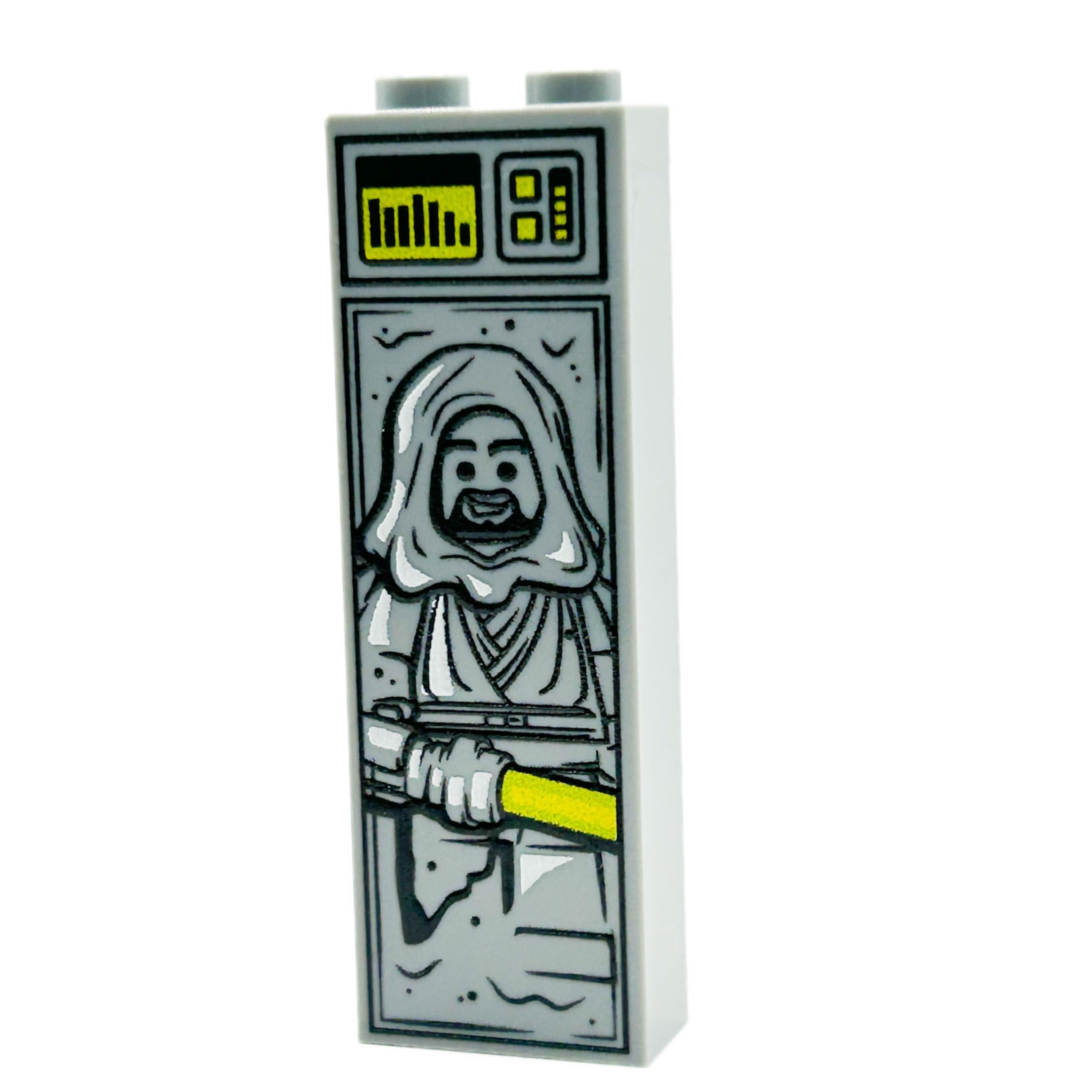 Jedi Bob sous Carbonite (brique 1x2x5)