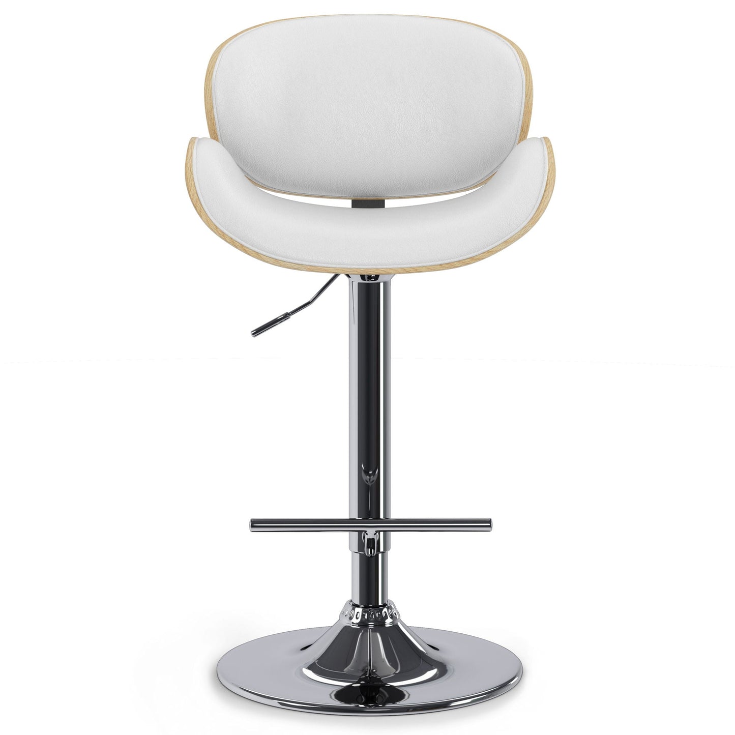 Marana - Handcrafted Bentwood Adjustable Swivel Bar Stool