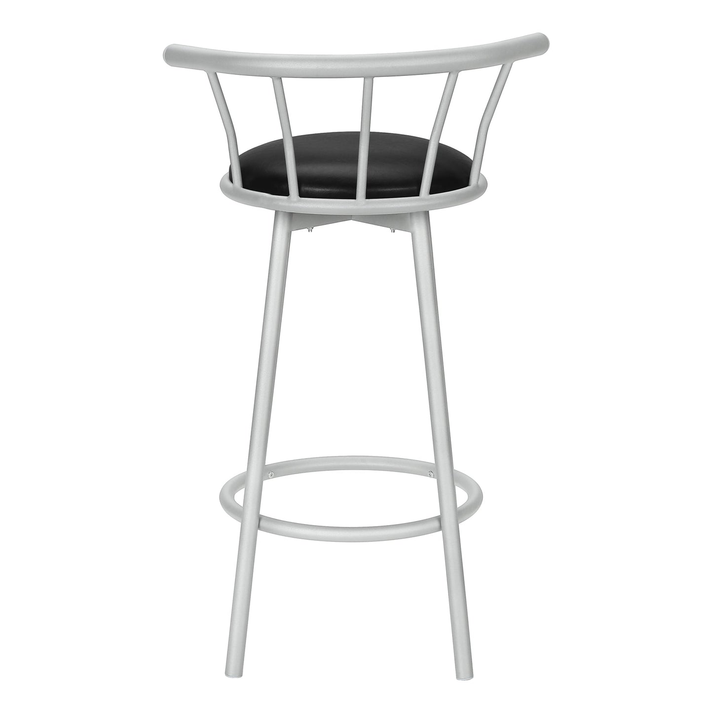 Barstool, Set Of 2, Swivel, Bar Height