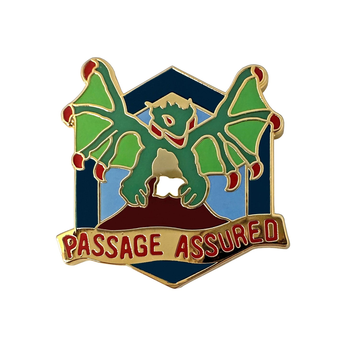 U.S. Army 420th Chemical BTN Crest "Passage Assured" (ea)