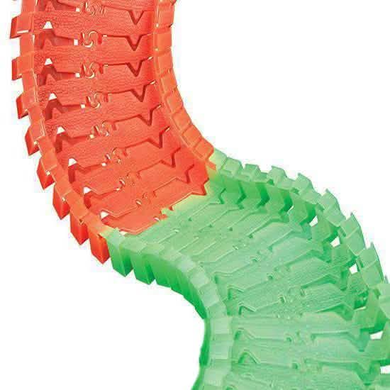 425-Piece: Mega Galaxy Flex-Track Glow Track with 2 Electric LED Light Cars