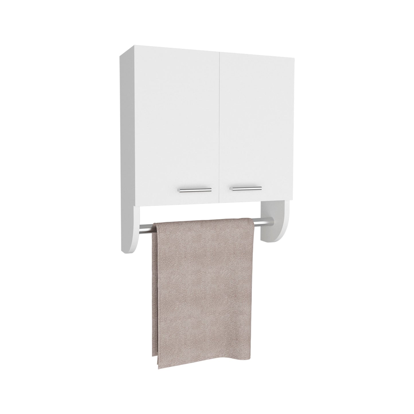 Medicine Cabinet 20.30" H, with 2 Shelves and 2 Doors
