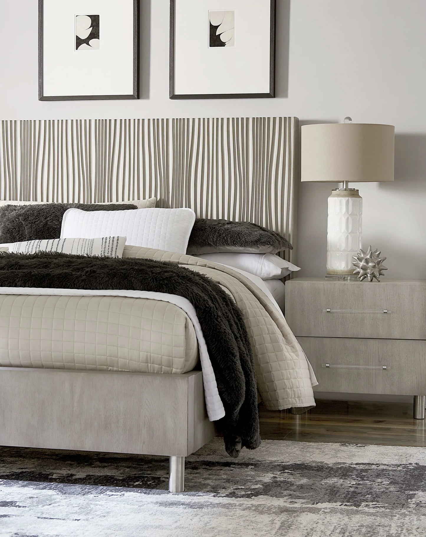 Minerva Modern Platform Bed