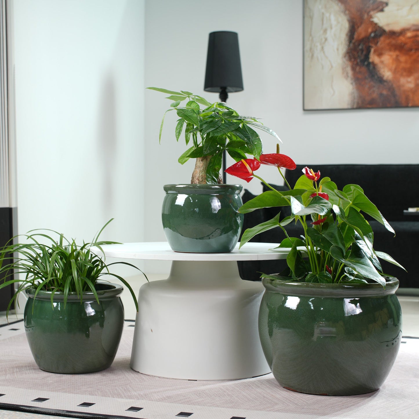 Handmade Dark Garden Pot