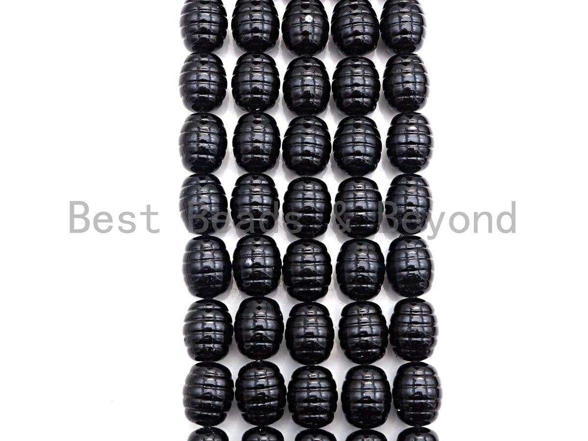 Mother of Pearl Oval Shape beads, Orange Mother of Pearl, Black Mother of Pearl, 12x15mm, sku#T125