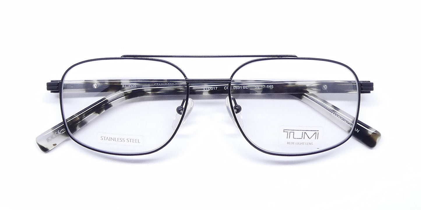 Tumi Vtu017 Blue Light Lens Eyeglasses