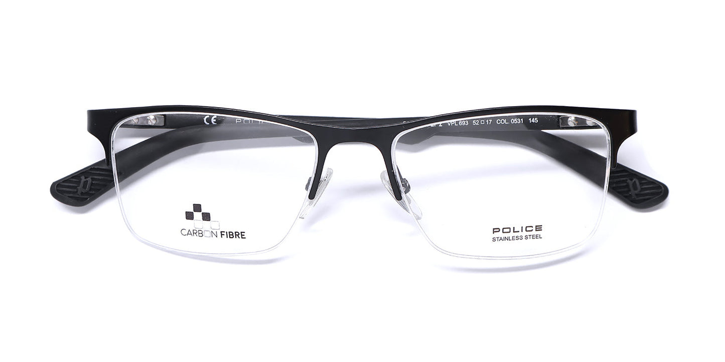 Police Vpl693 Carbonfly 2 Eyeglasses