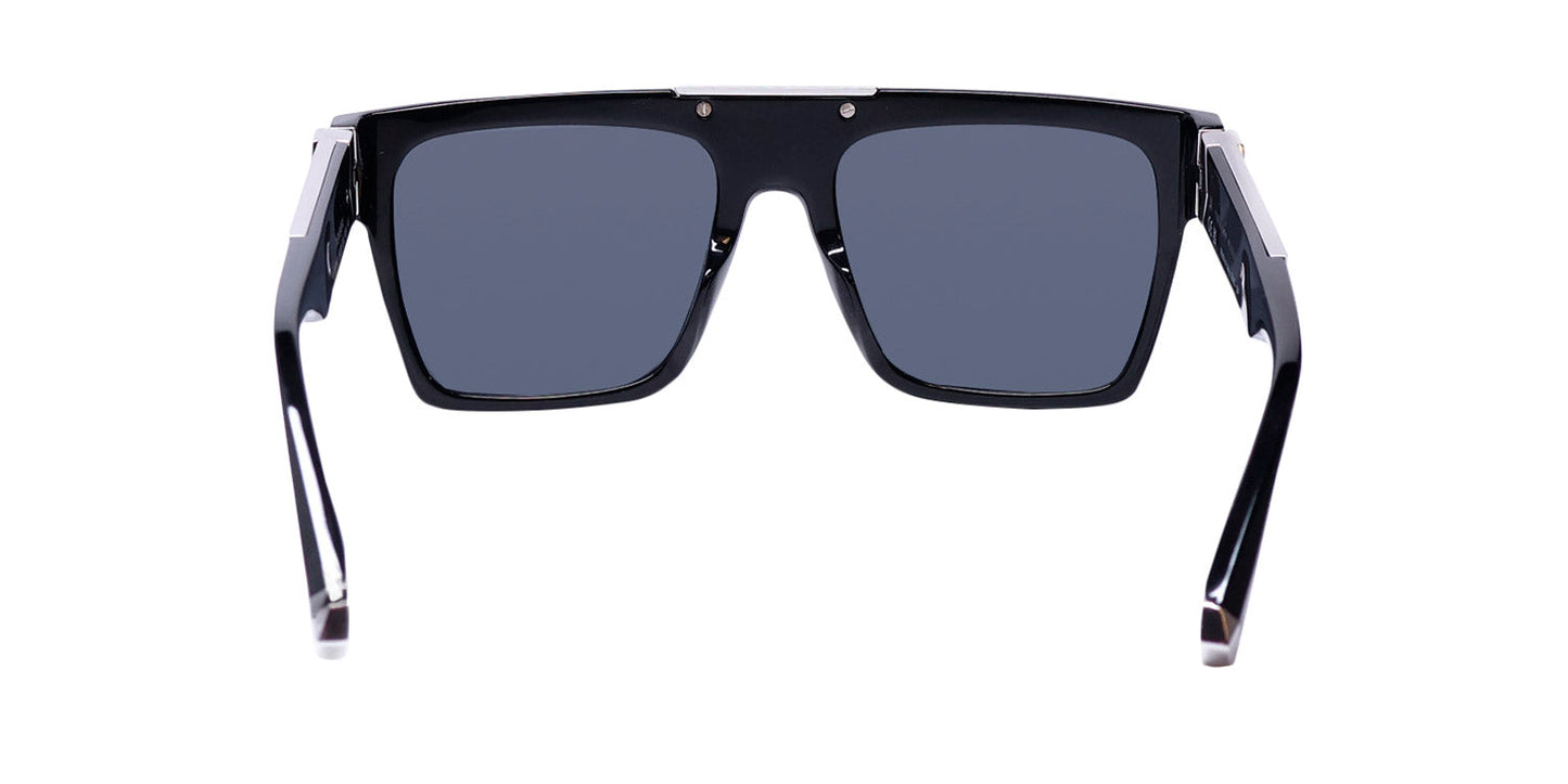 Philipp Plein Spp080 Plein Badge 23kt Gp Sunglasses