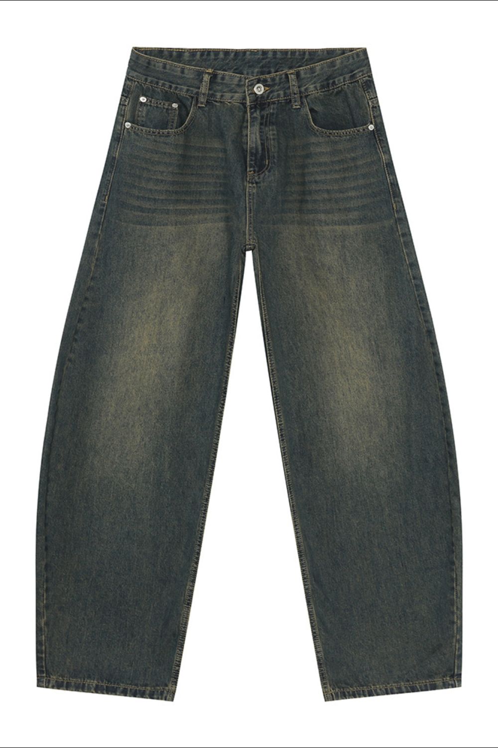 Wide Leg Jeans with Pockets