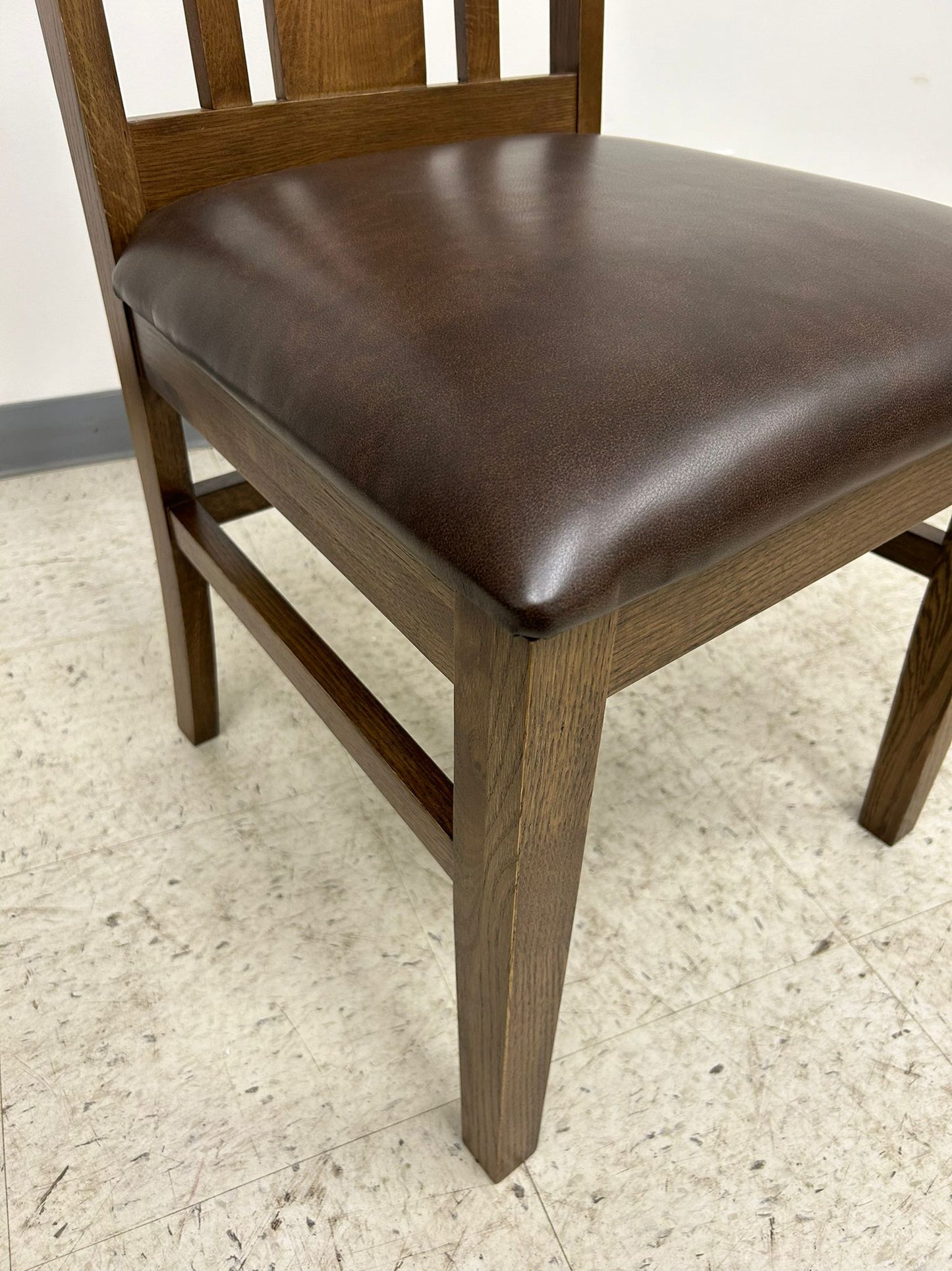 Mission Quarter Sawn Oak Square Dining Table Set - 42"