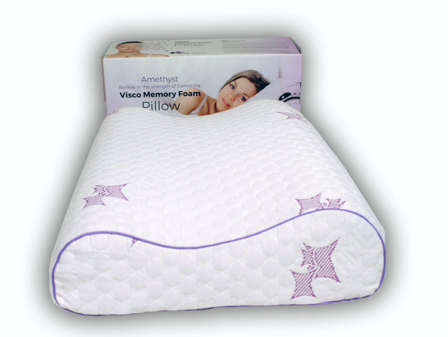 Ametist Neck Support Serene Memory Foam Standard Pillow