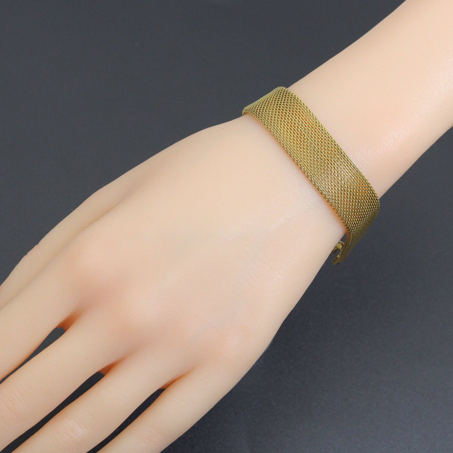 Watch Band Mesh Chain Necklace Bracelet, Sku#O128
