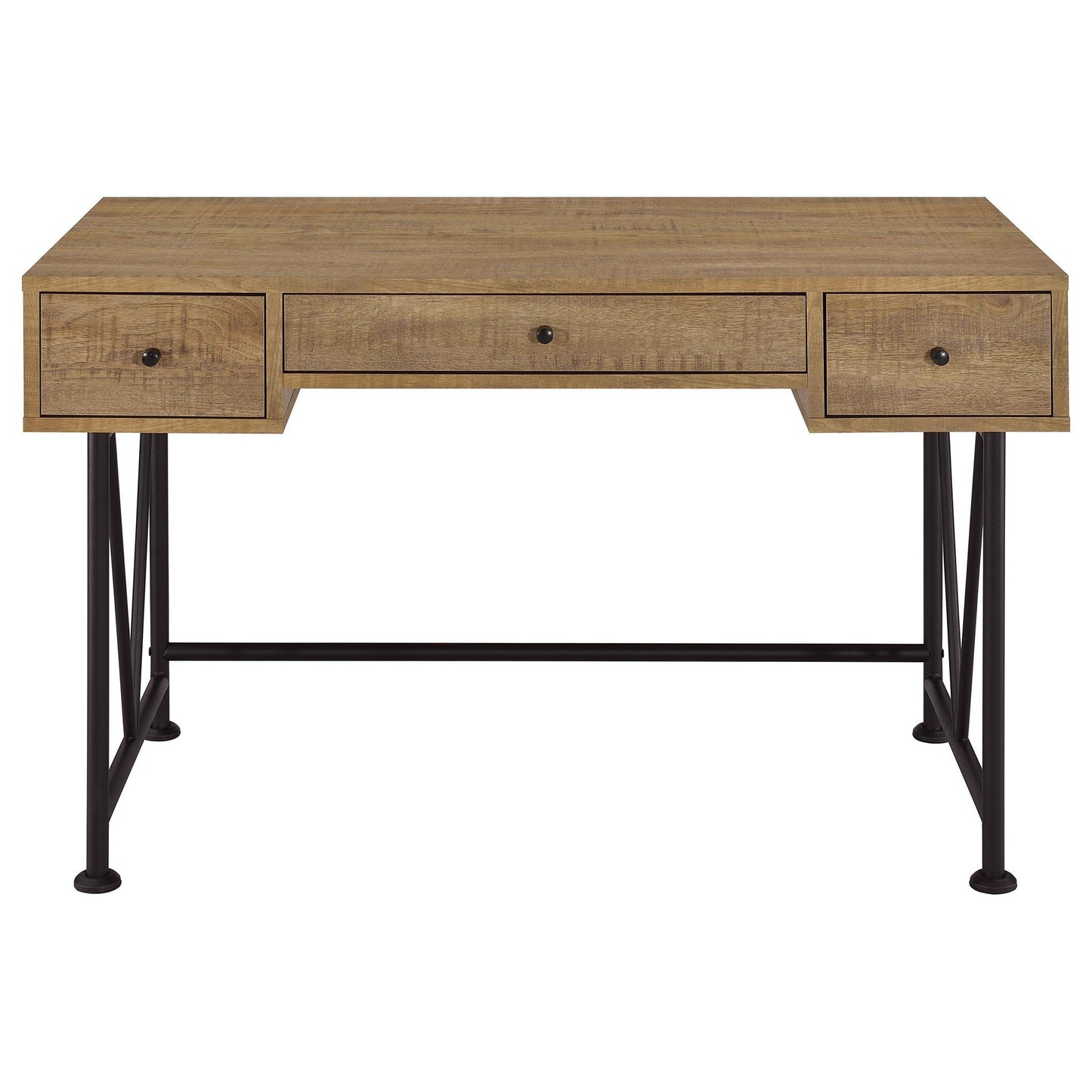 Analiese 47-inch 3-drawer Writing Desk Mango