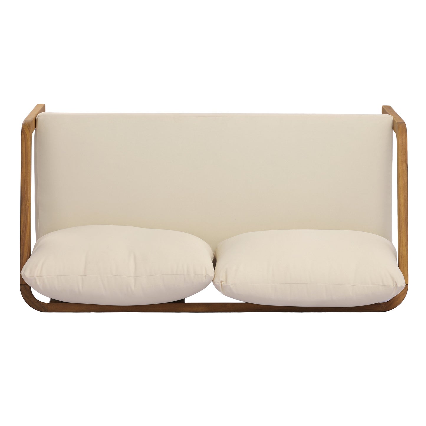 2-Piece Outdoor Loveseat & Coffee Table Set