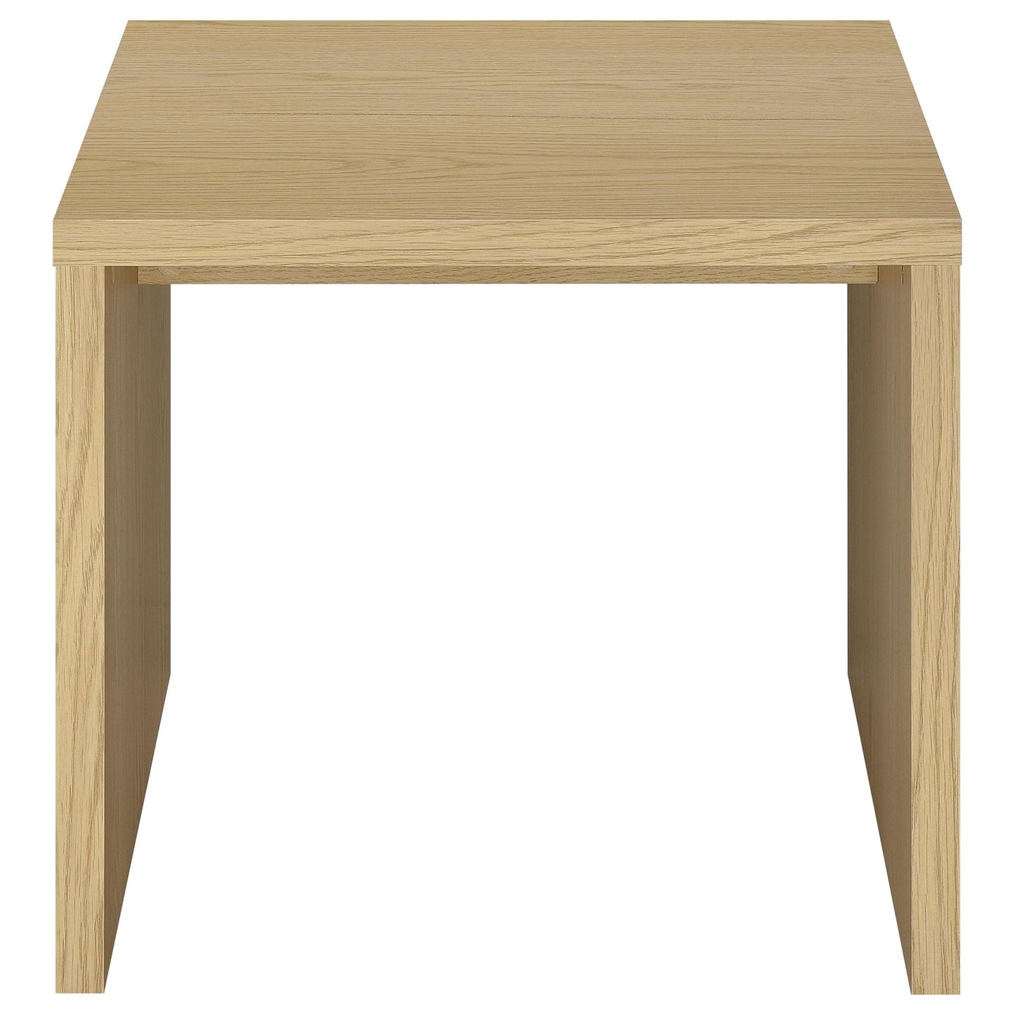 Canoga 3-piece Lift Top Cocktail Coffee Table Set Light Oak