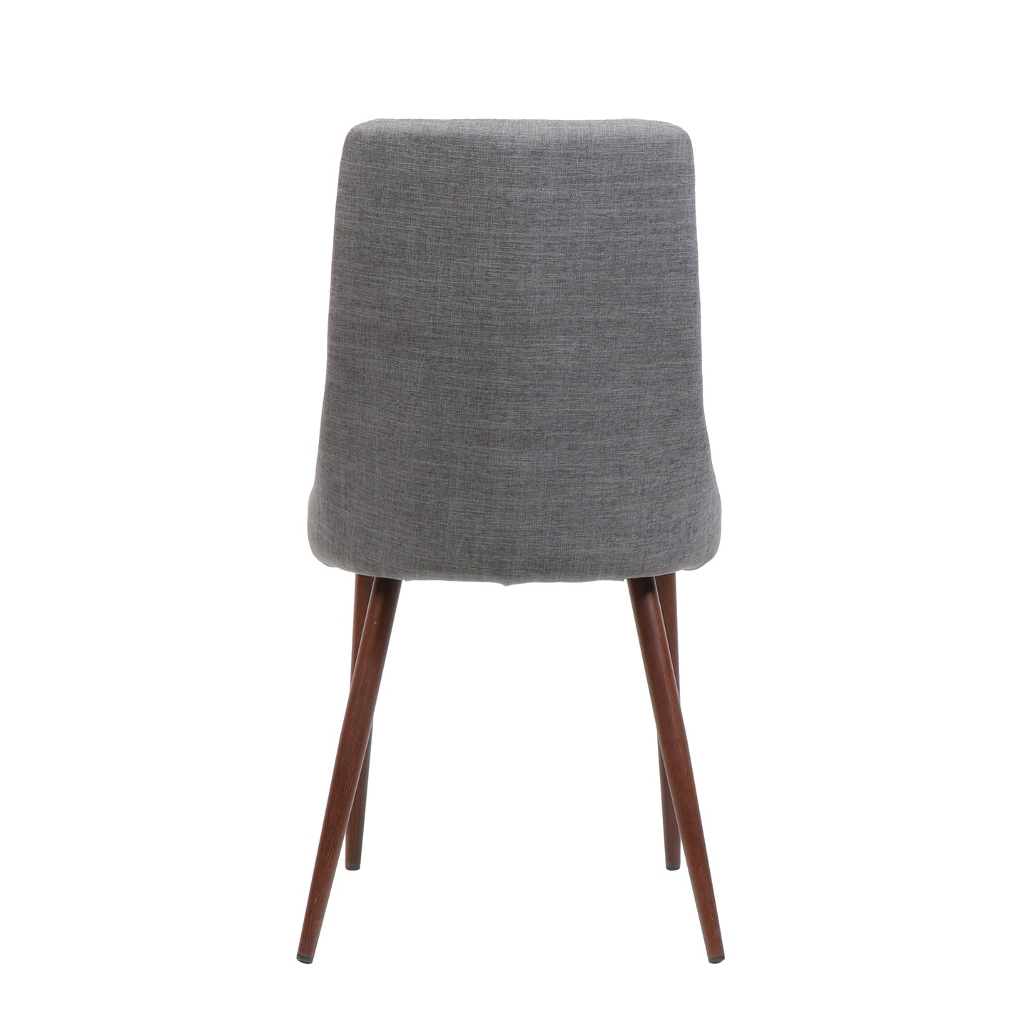 Mid Century Modern Fabric Armless Dining Chairs, Set of 2