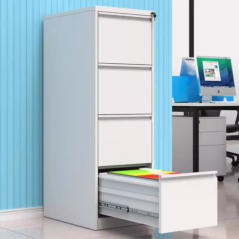 4 Drawer Vertical File Cabinet with Lock
