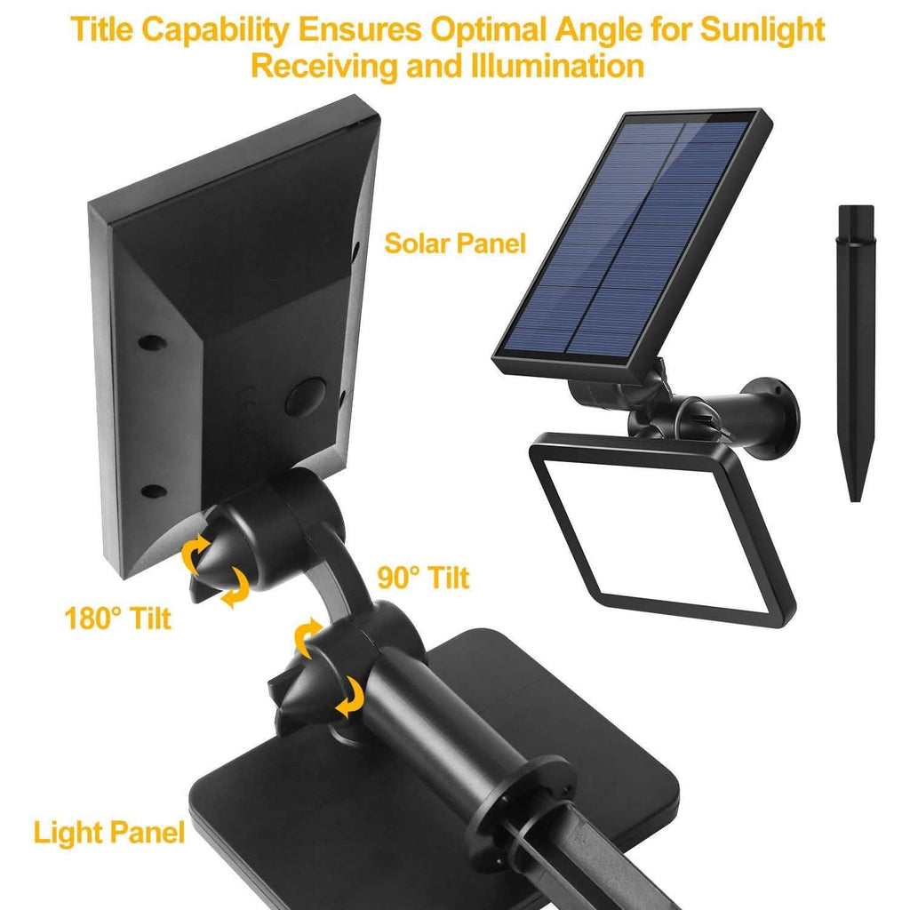 Projecteur solaire extérieur 48 LED