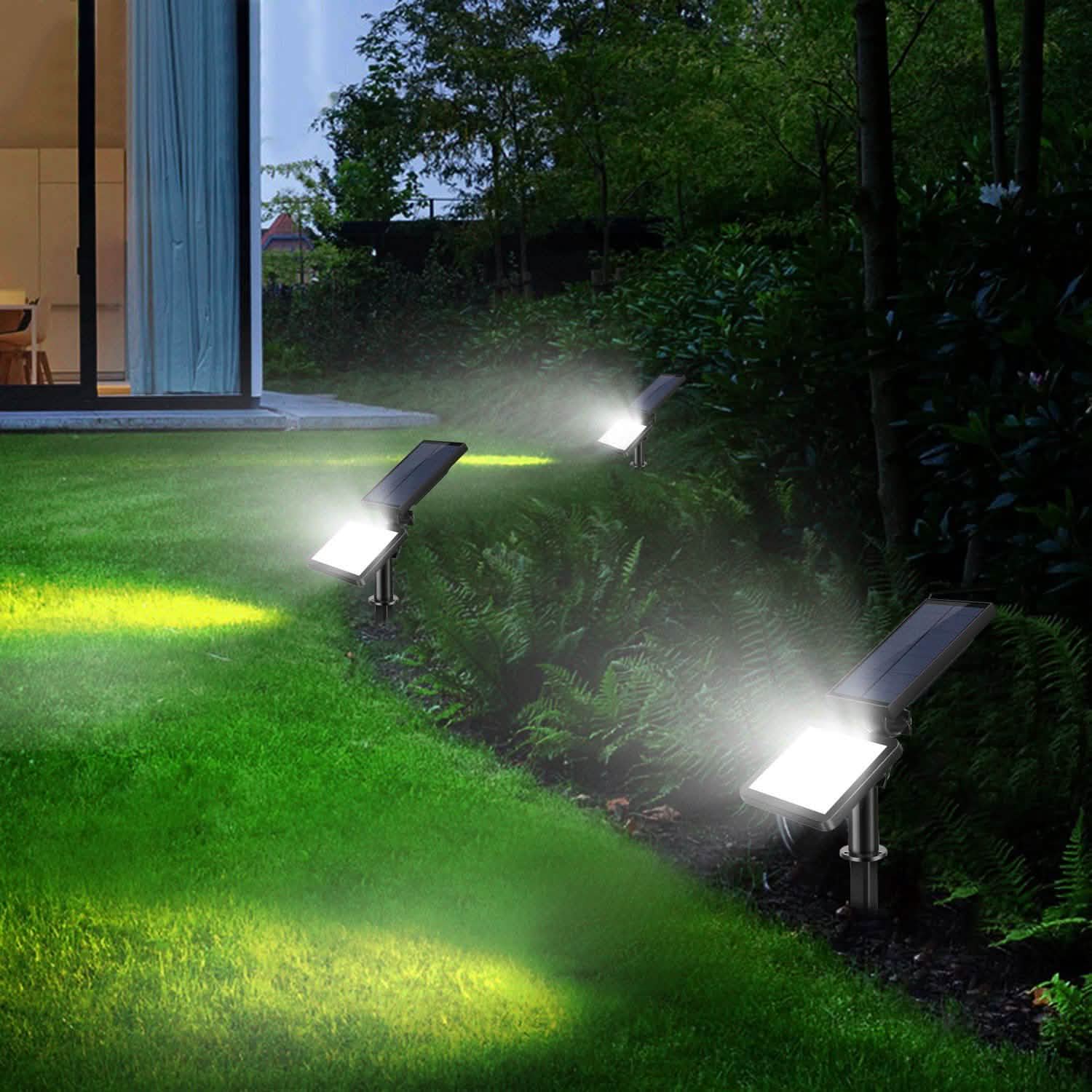 Projecteur solaire extérieur 48 LED
