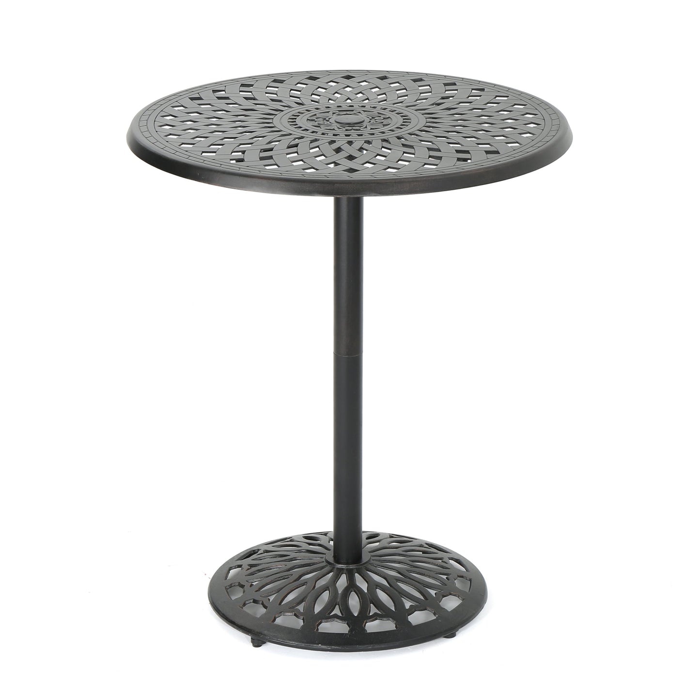 Cast Aluminium 35'' Round Bar Table