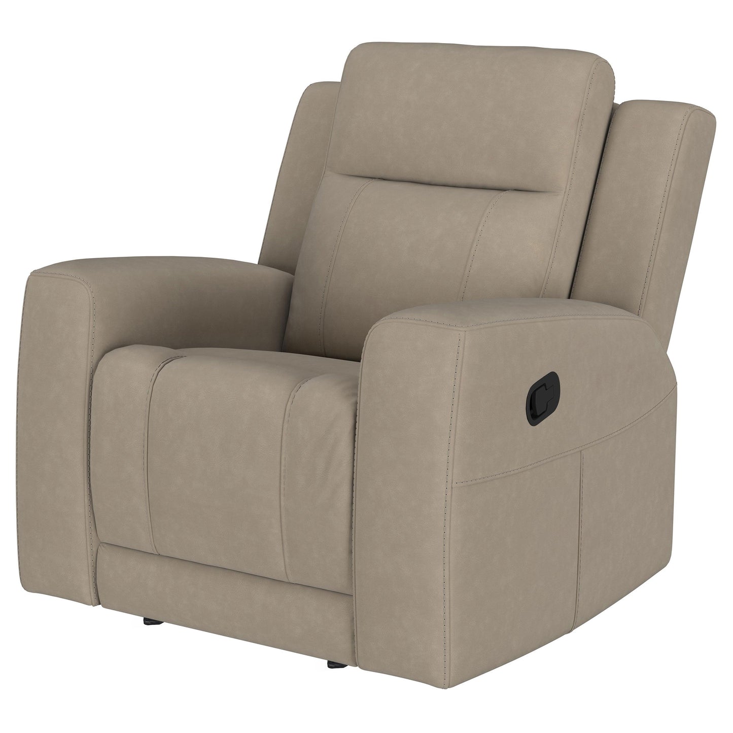 Slater Taupe Upholstered Recliner