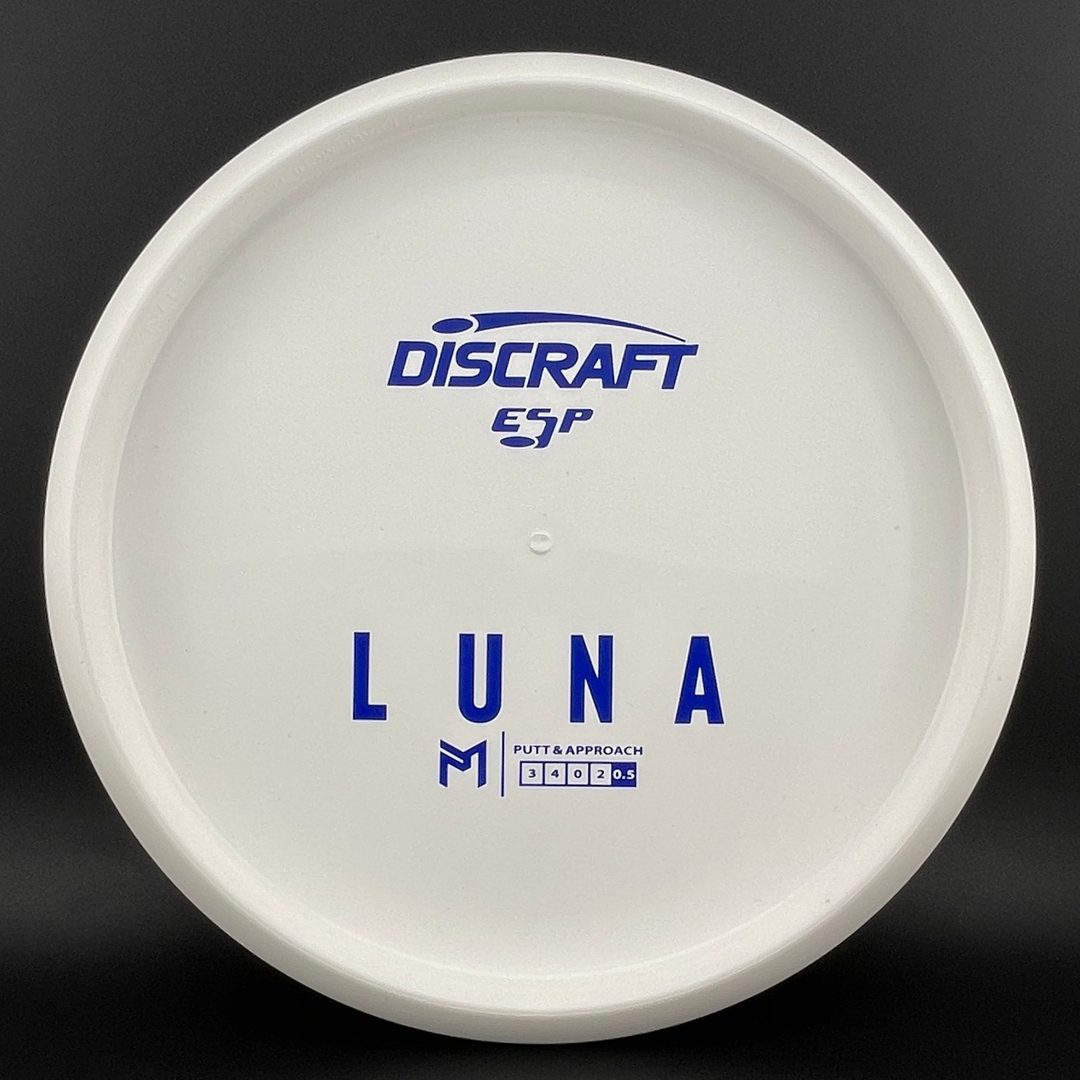 White ESP Luna - Bottom Stamp - Dyer's Delight