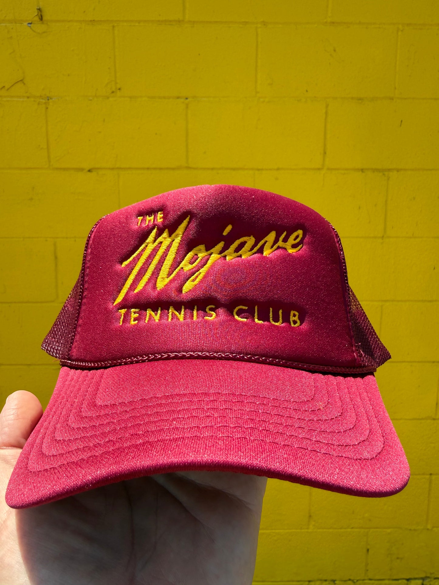 The Mojave Tennis Club Hat- Printed & Embroidered Options