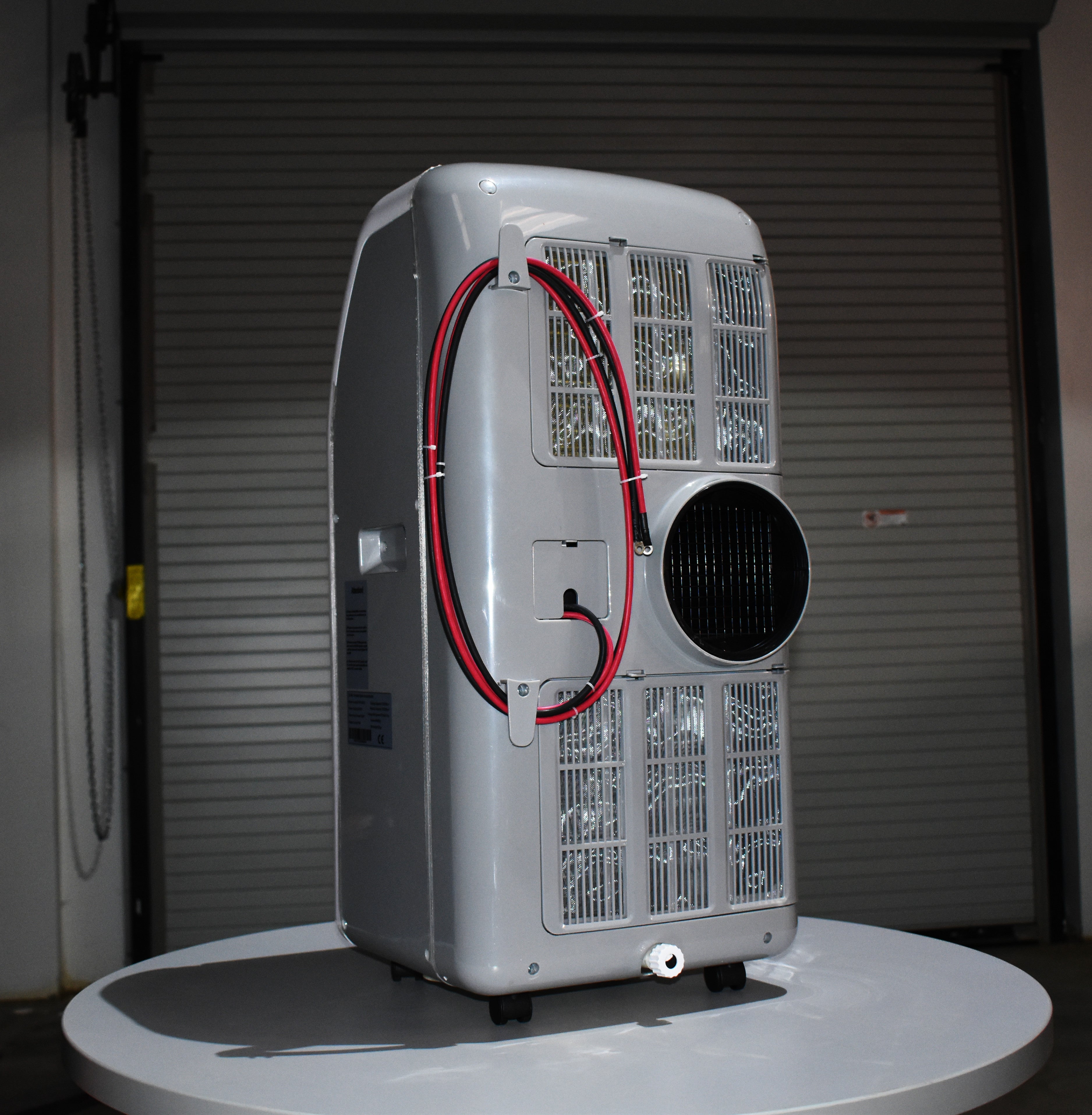 24V Pure DC Portable, Battery/Solar Air Conditioner & Heater (heat pump, 12,000 BTU/h)