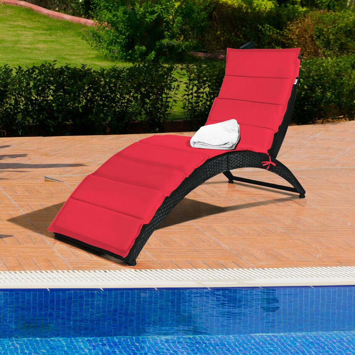 Folding Patio Rattan