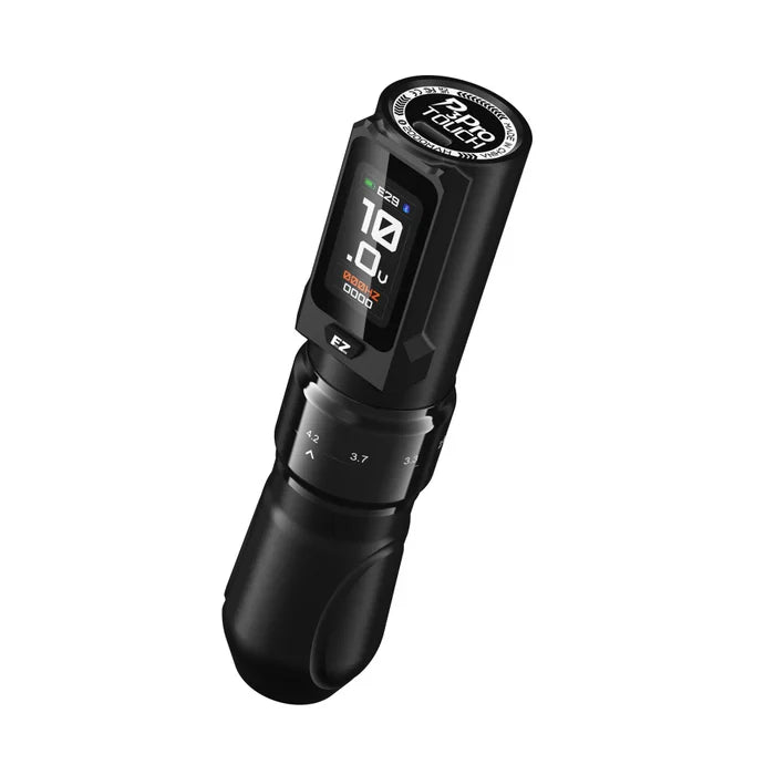 EZ P3 PRO TOUCH ADJUSTABLE STROKE TOUCHSCREEN WIRELESS TATTOO MACHINE