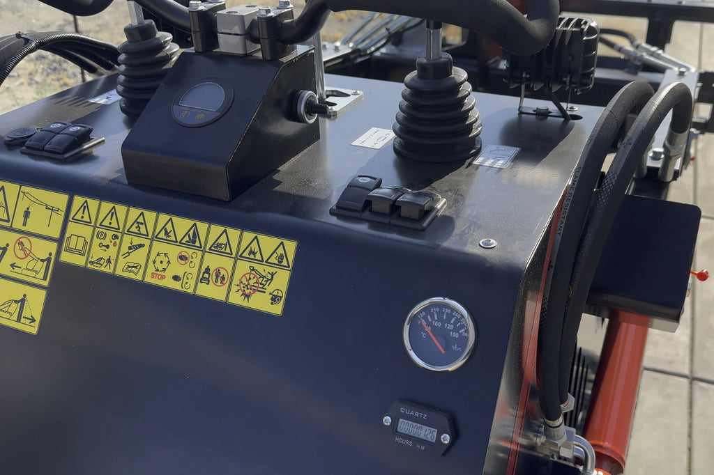 72V 16.4kWh リチウム電動ミニトラックローダースキッドステア