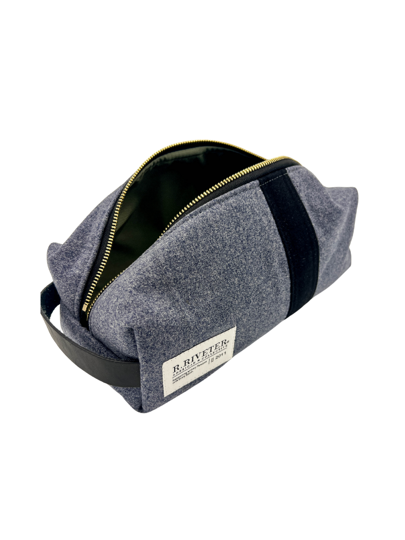 Dopp Kit | Limited Edition West Point Cadet Uniform + Black Leather