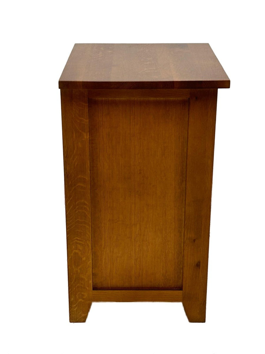 Mission Quarter Sawn Oak 3-Drawer Nightstand | In Stock & Ready to Ship