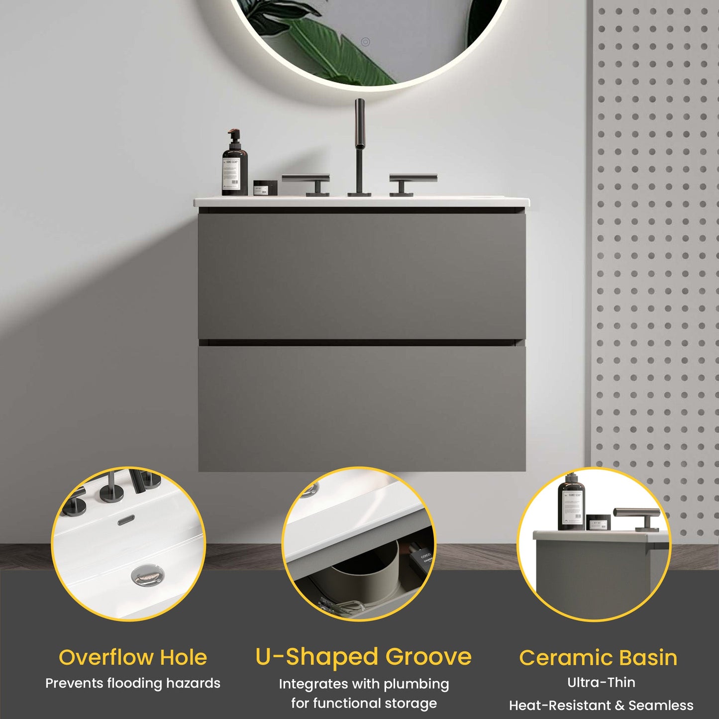 TIA 24" Wall Mount Space