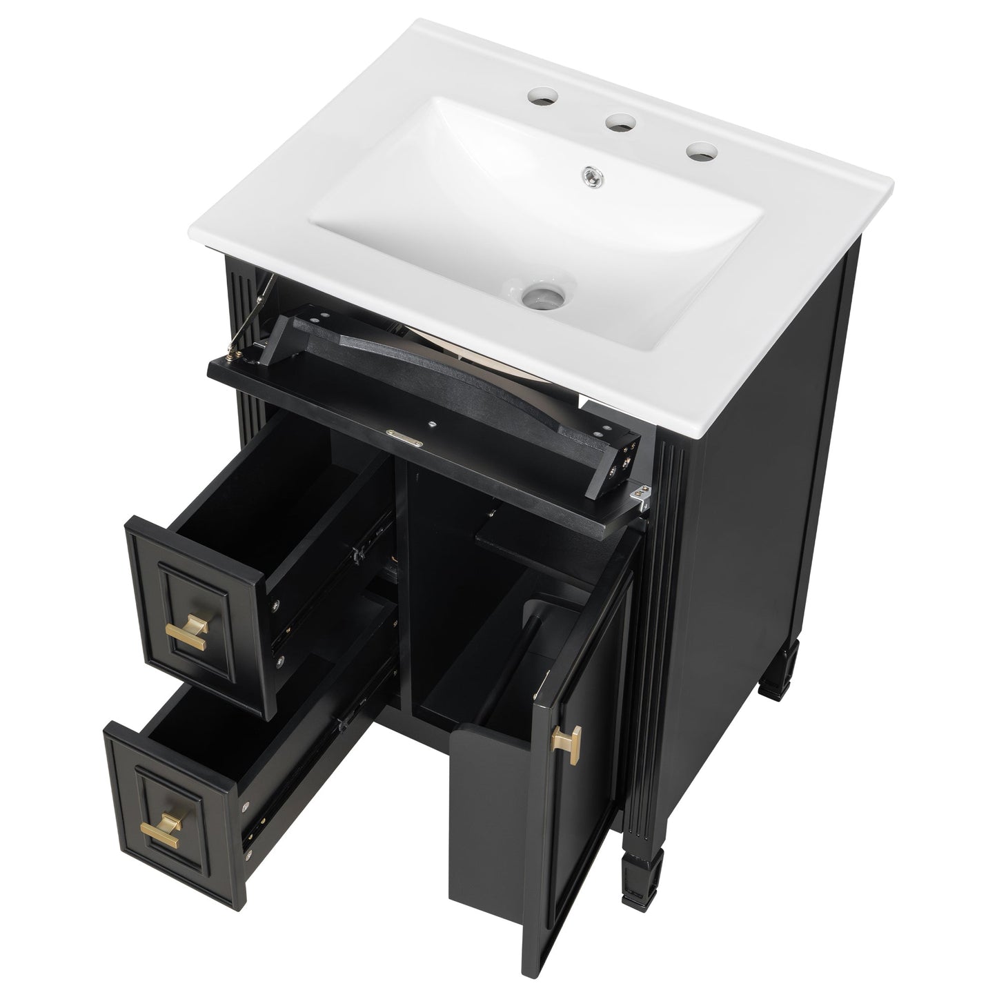 24-Inch Bathroom Vanity with Sink