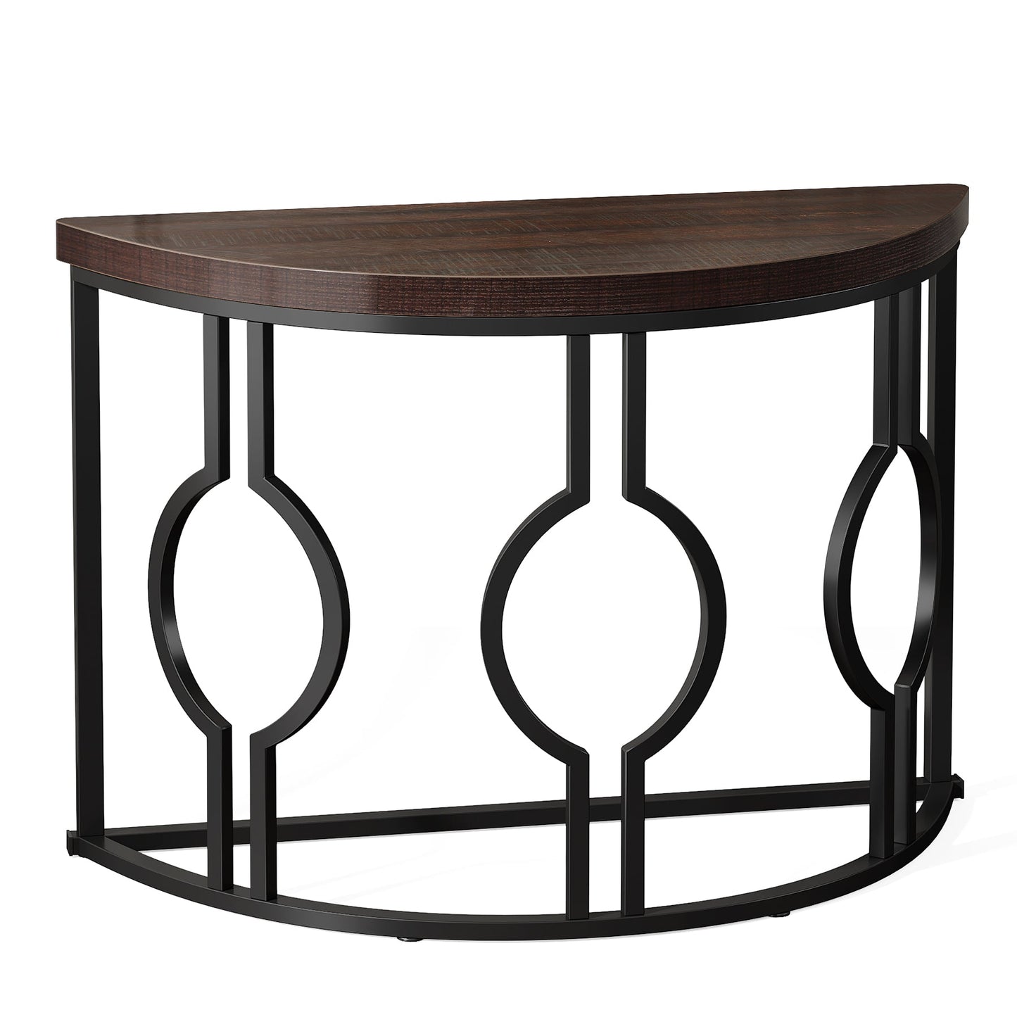 Half Moon Console Table for Entryway
