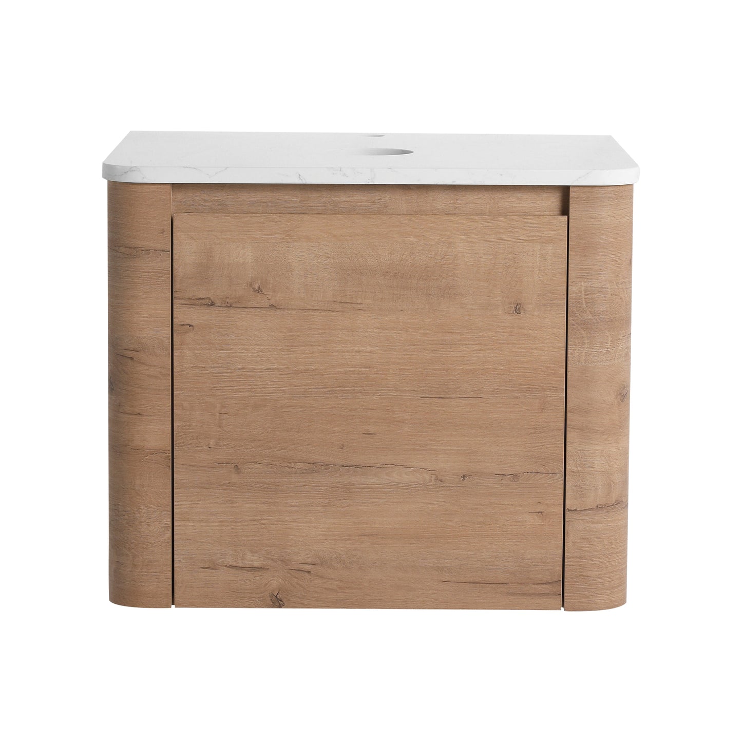 24" Wall-Mounted Bathroom Vanity & 1-Soft-Close Door