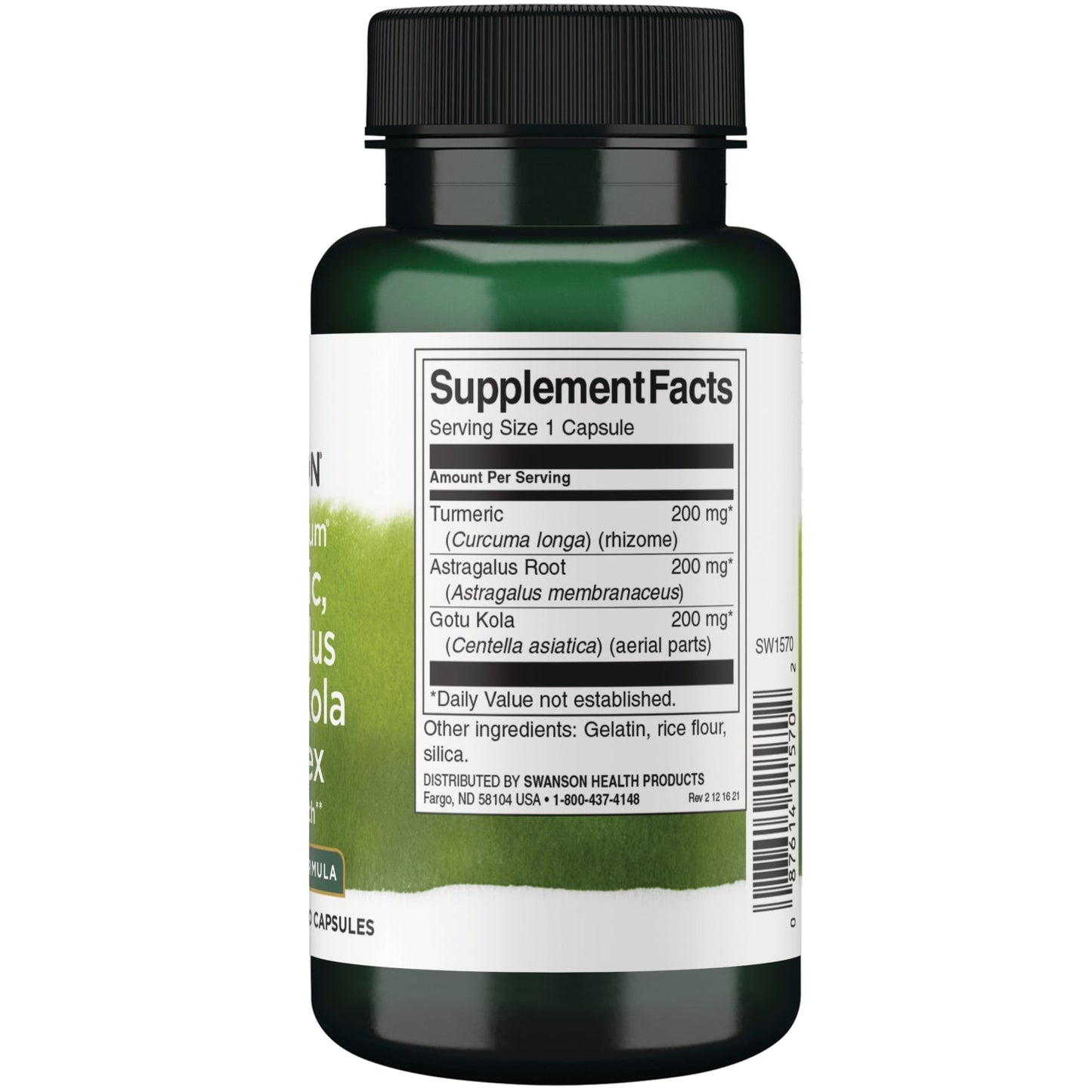 Full Spectrum Turmeric, Astragalus & Gotu Kola Complex