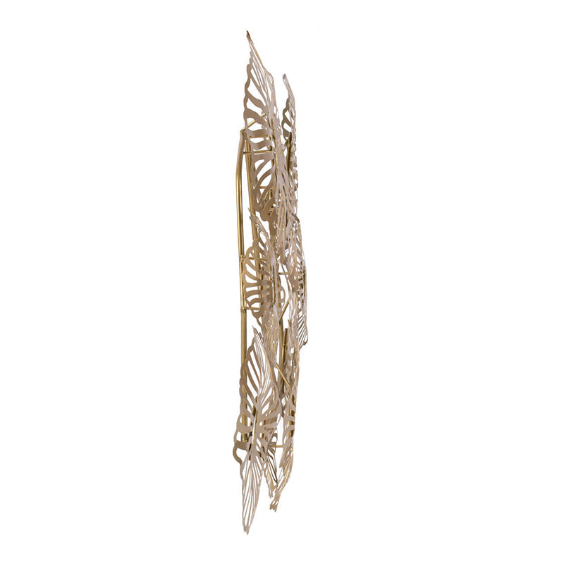 24-Inch Gold Coral-Inspired Wall Décor