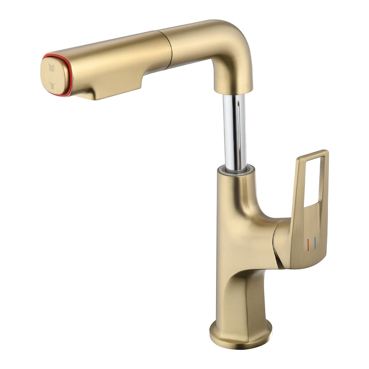 Brushed Bathroom Sink Faucet