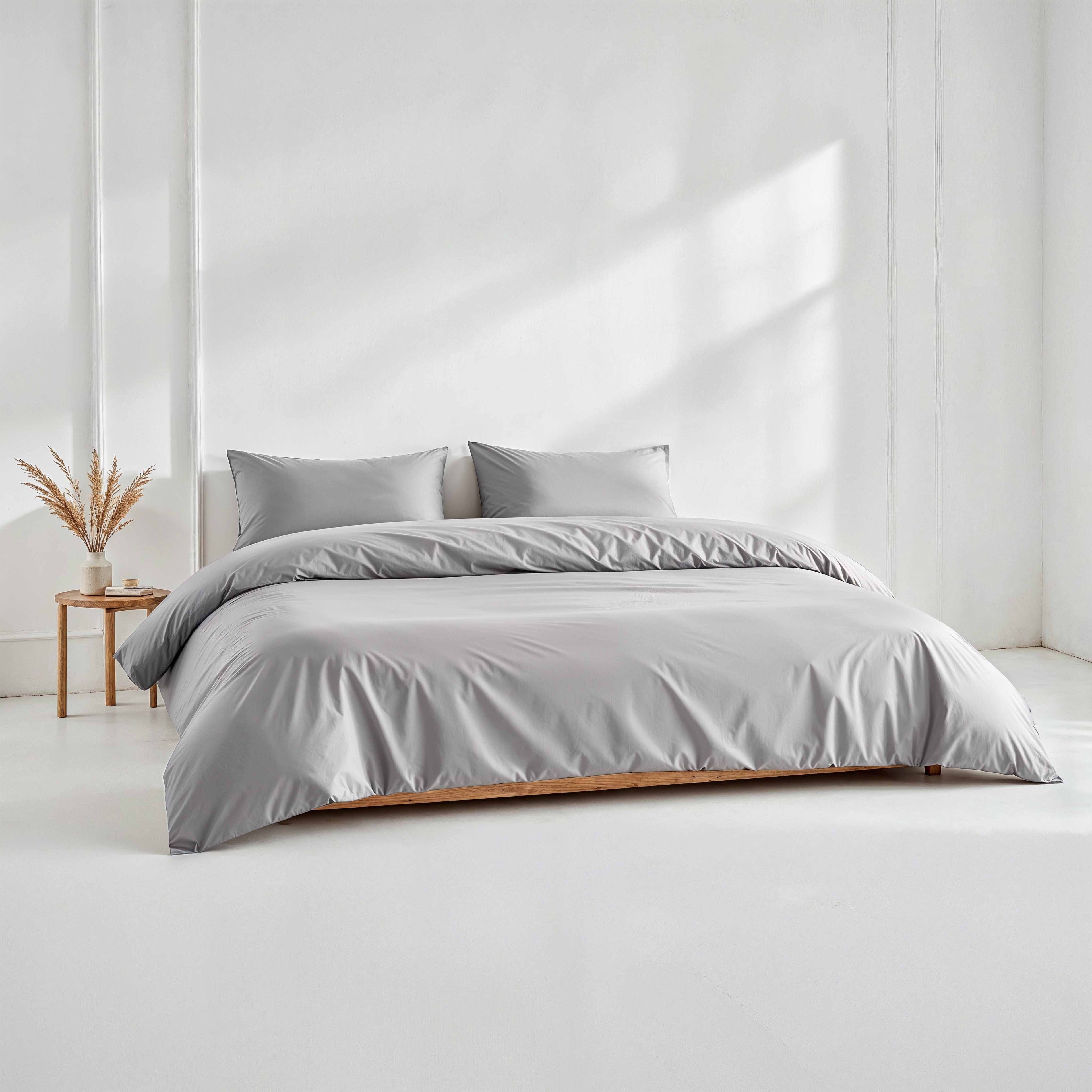 Housse de couette de luxe en satin de coton australien