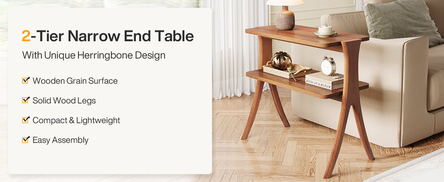 25.2” Narrow Side Table