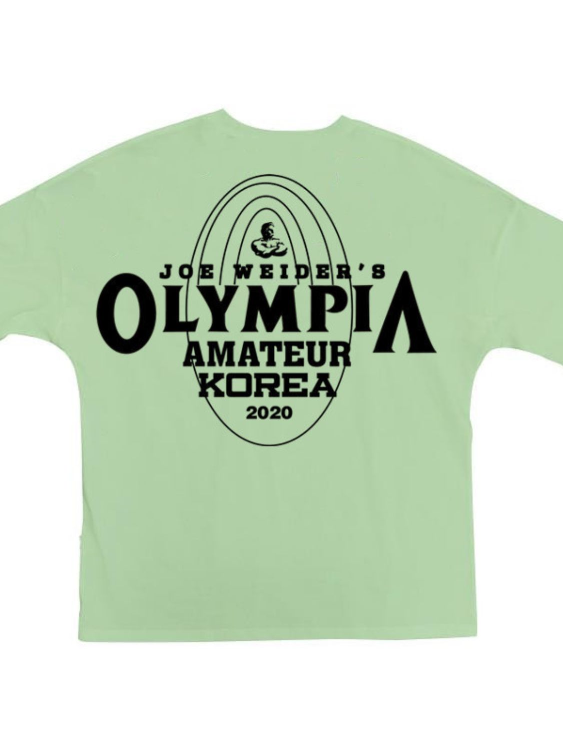 Men's Plus Size Letter Round Neck Short Sleeve T-Shirt