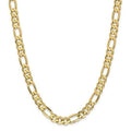 4mm Figaro Chain Necklace - Stainless Steel Necklace Men