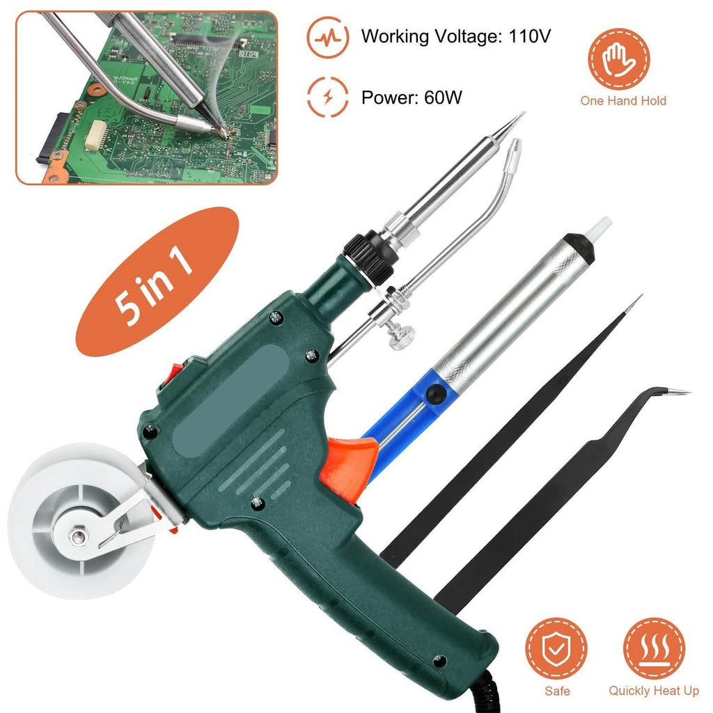 Kit de pistolet à souder automatique 5-en-1 portatif