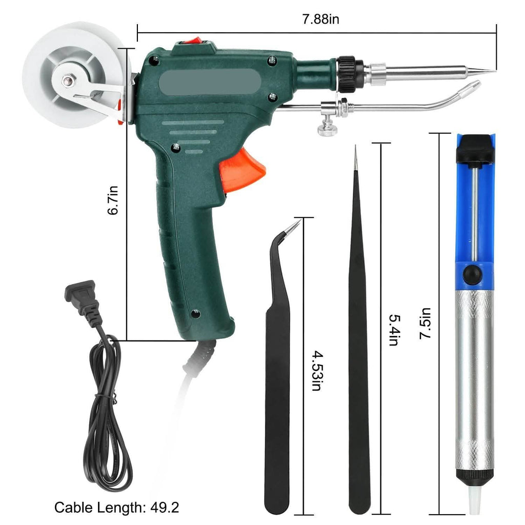 Kit de pistolet à souder automatique 5-en-1 portatif