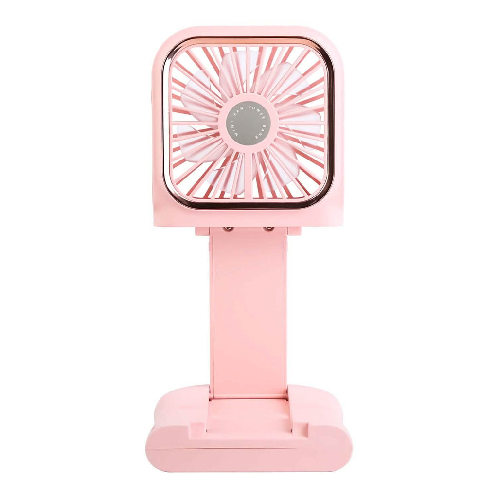 5-in-1 Folding Rechargeable Hands Free Mini Fan