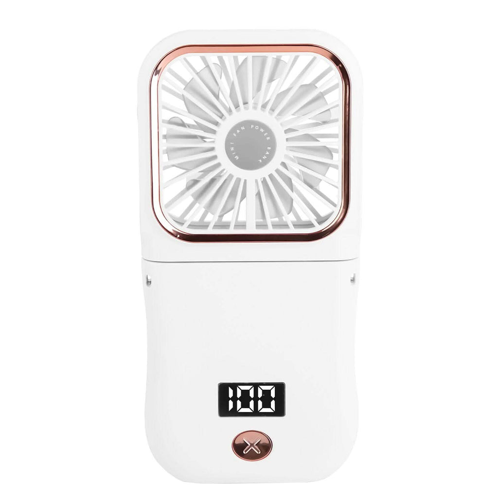 5-in-1 Folding Rechargeable Hands Free Mini Fan