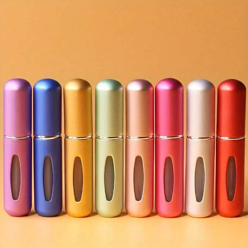 5-Pack: 0.17 Oz Matte Mini Perfume Atomizers